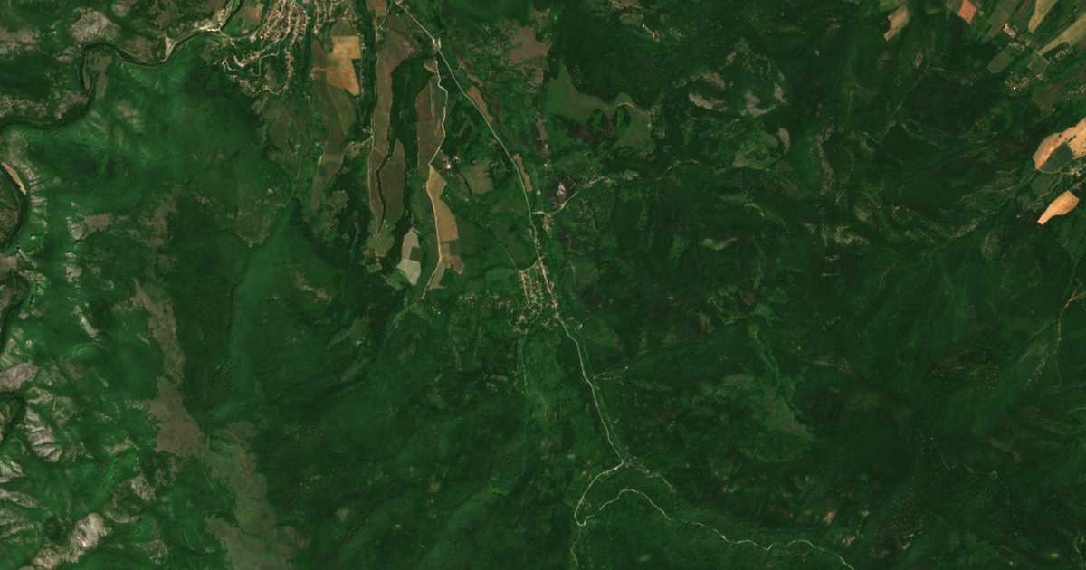 Сателитска карта на Blatešnica