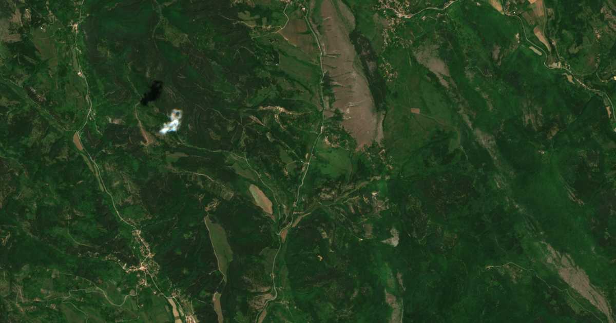Сателитска карта на Gorna Vrabča