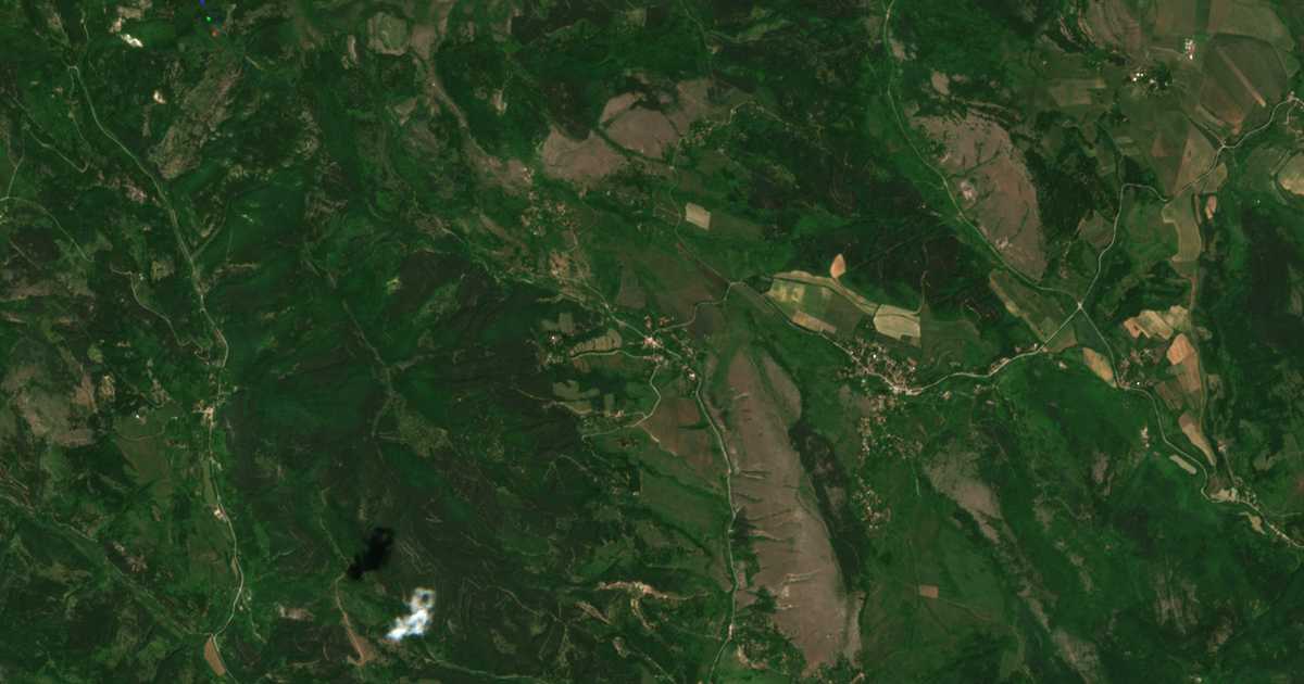Сателитска карта на Mureno