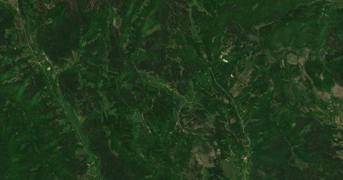Сателитска карта на Odranica