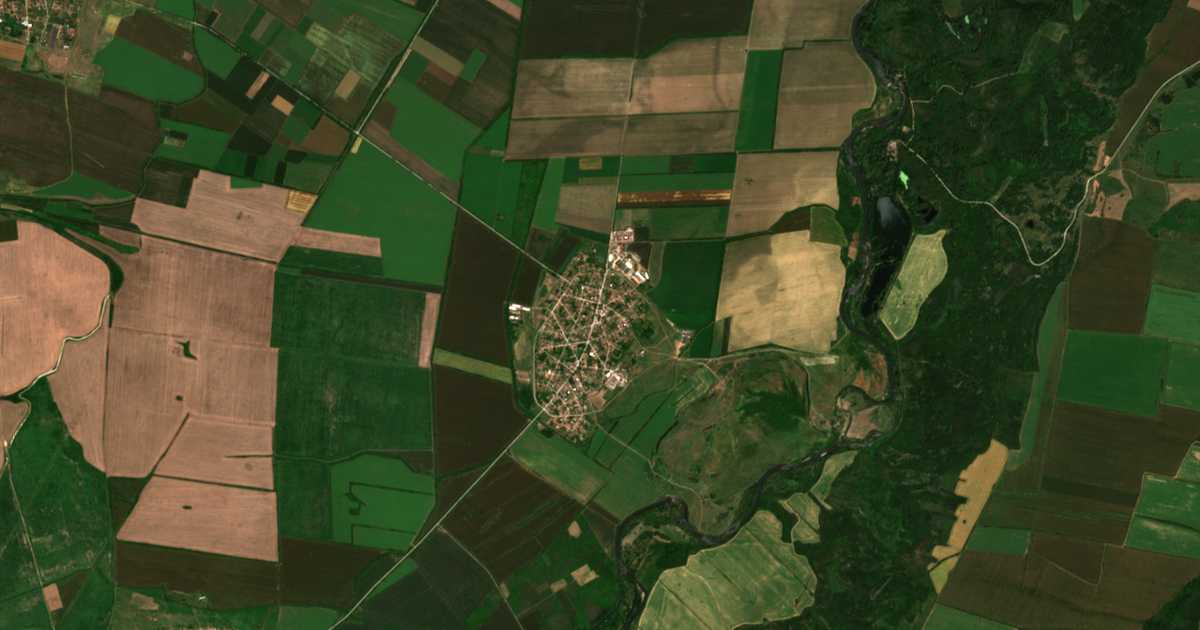 Сателитска карта на Glava