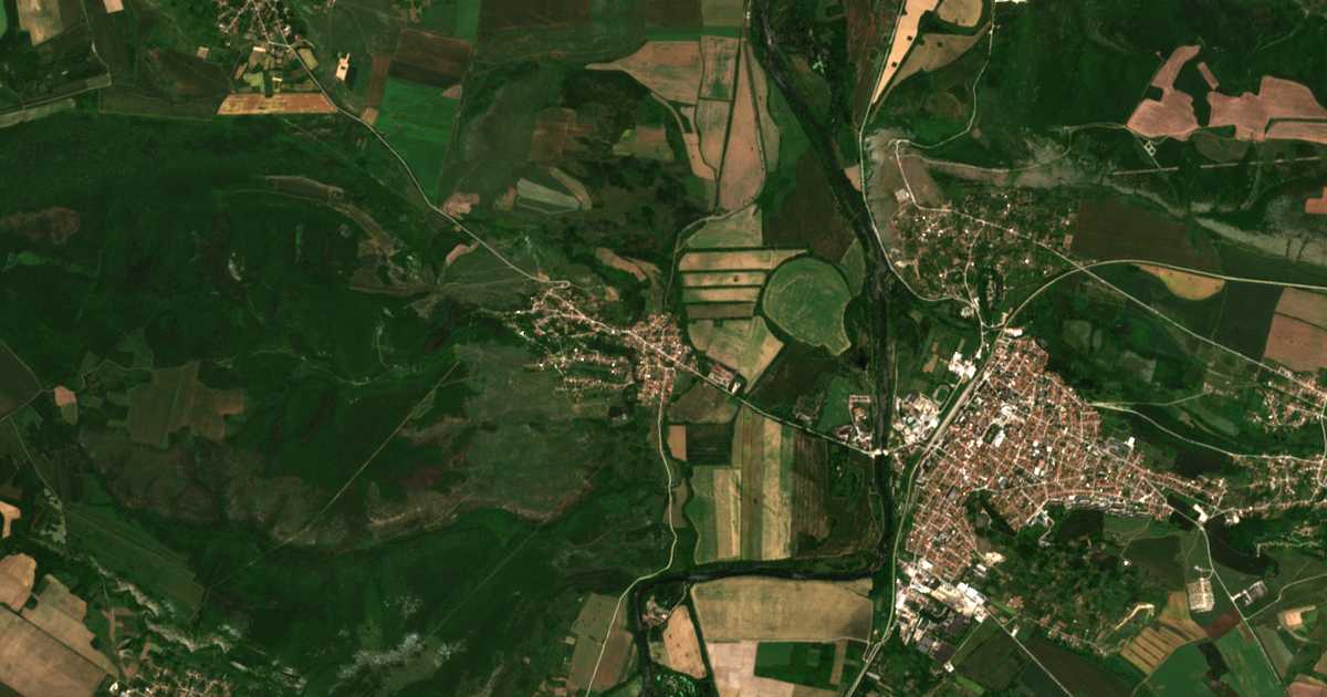 Сателитска карта на Gornik