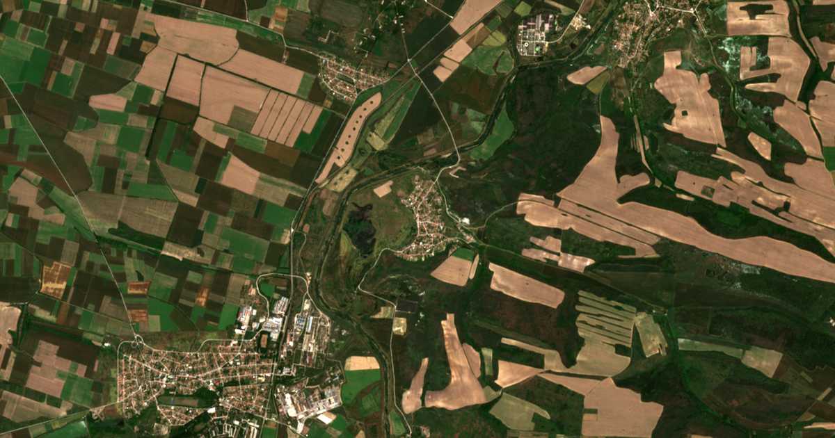 Сателитска карта на Bivolare