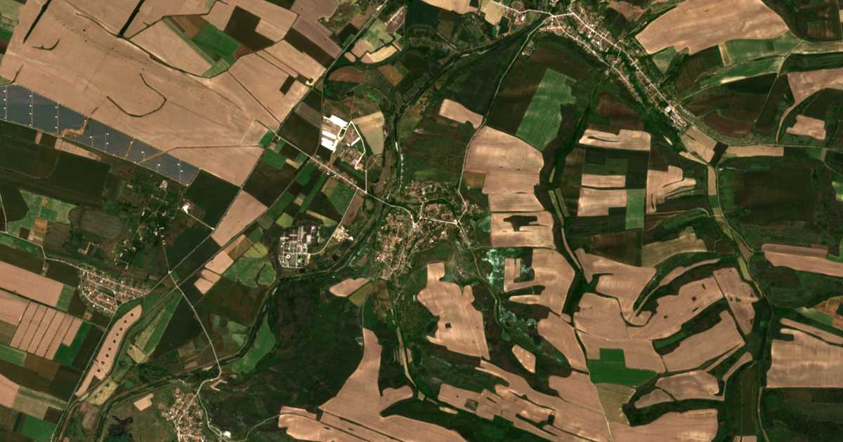 Сателитска карта на Božurica
