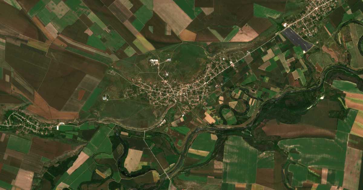 Сателитска карта на Staverci