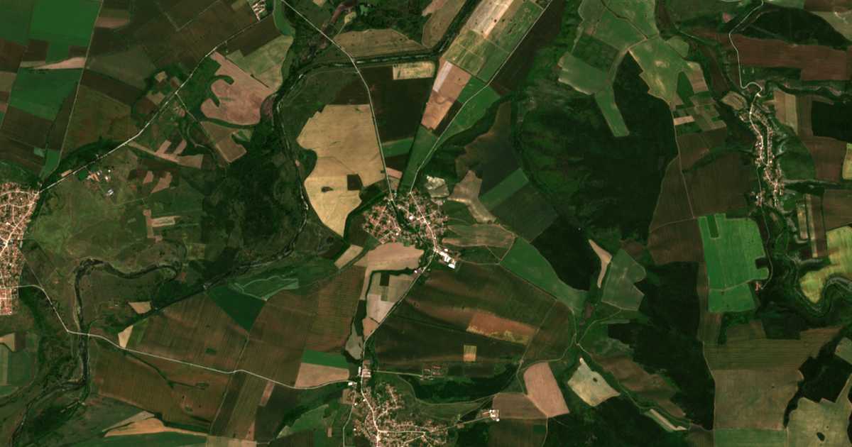 Сателитска карта на Gradina