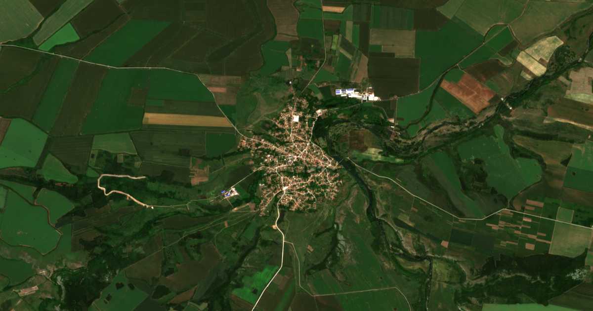 Сателитска карта на Sadovec