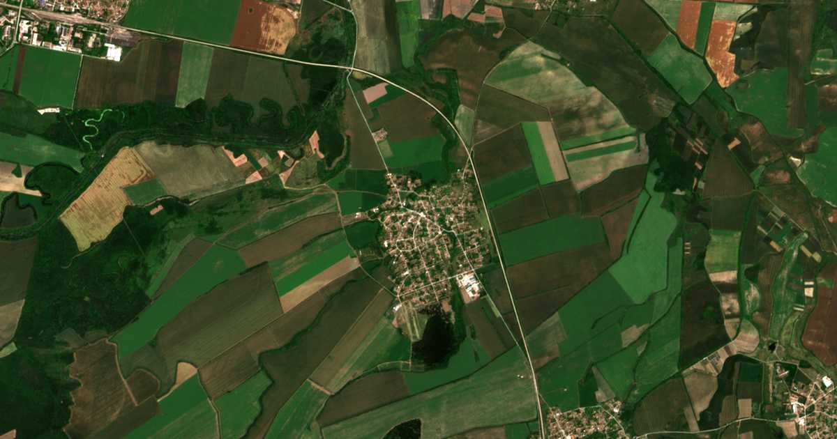 Сателитска карта на Gradište