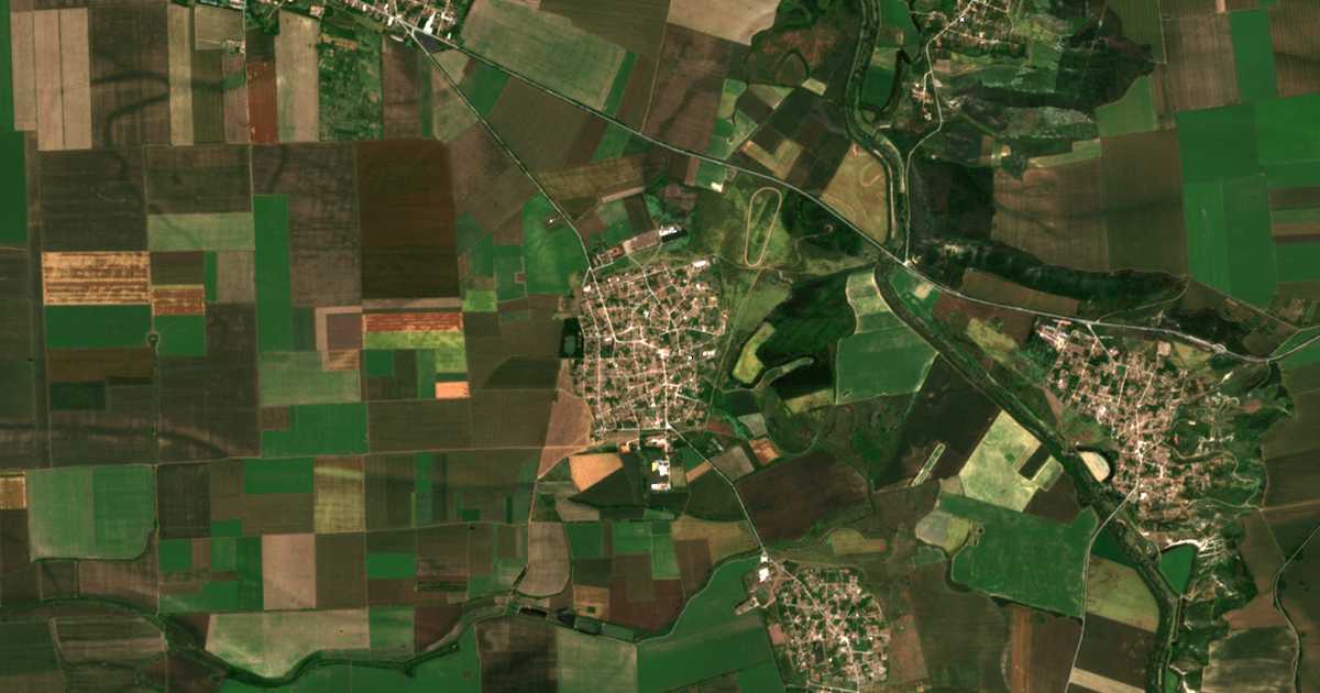 Сателитска карта на Malčika