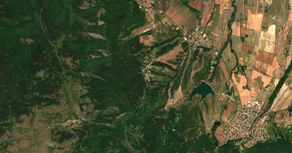 Сателитска карта на Gornoslav