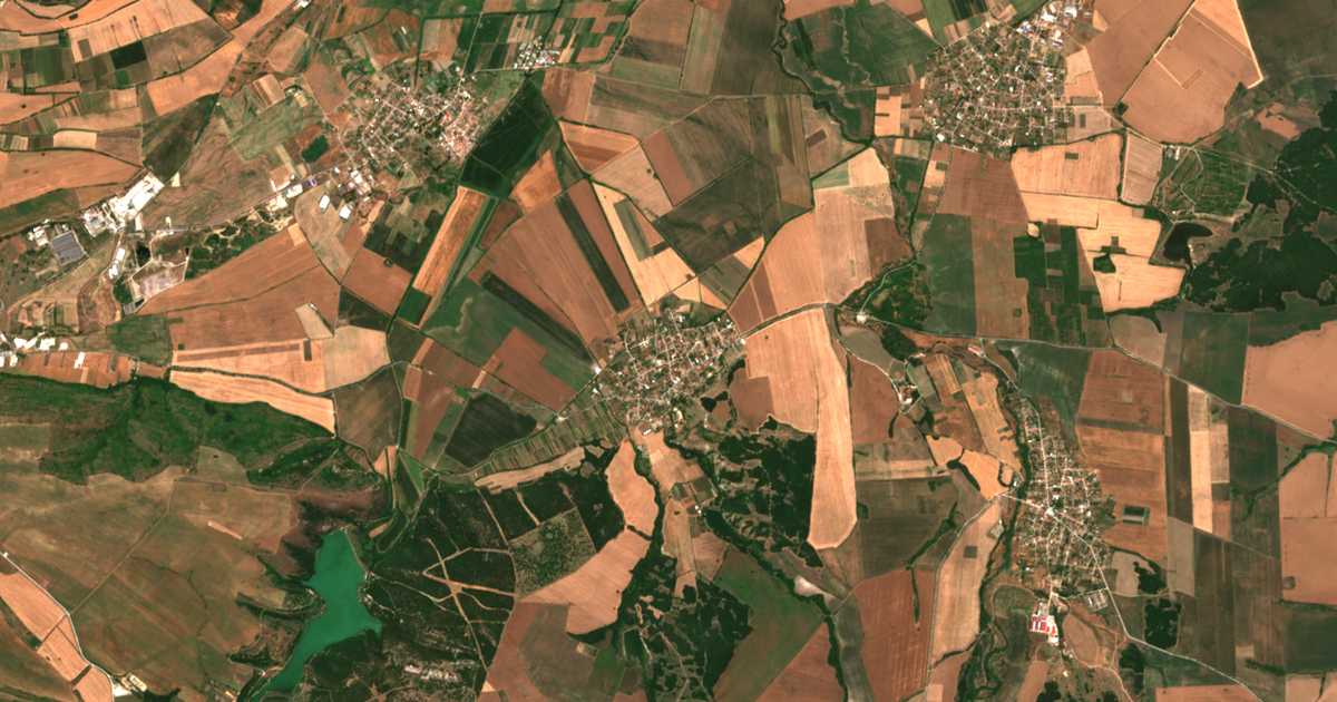 Сателитска карта на Kozanovo