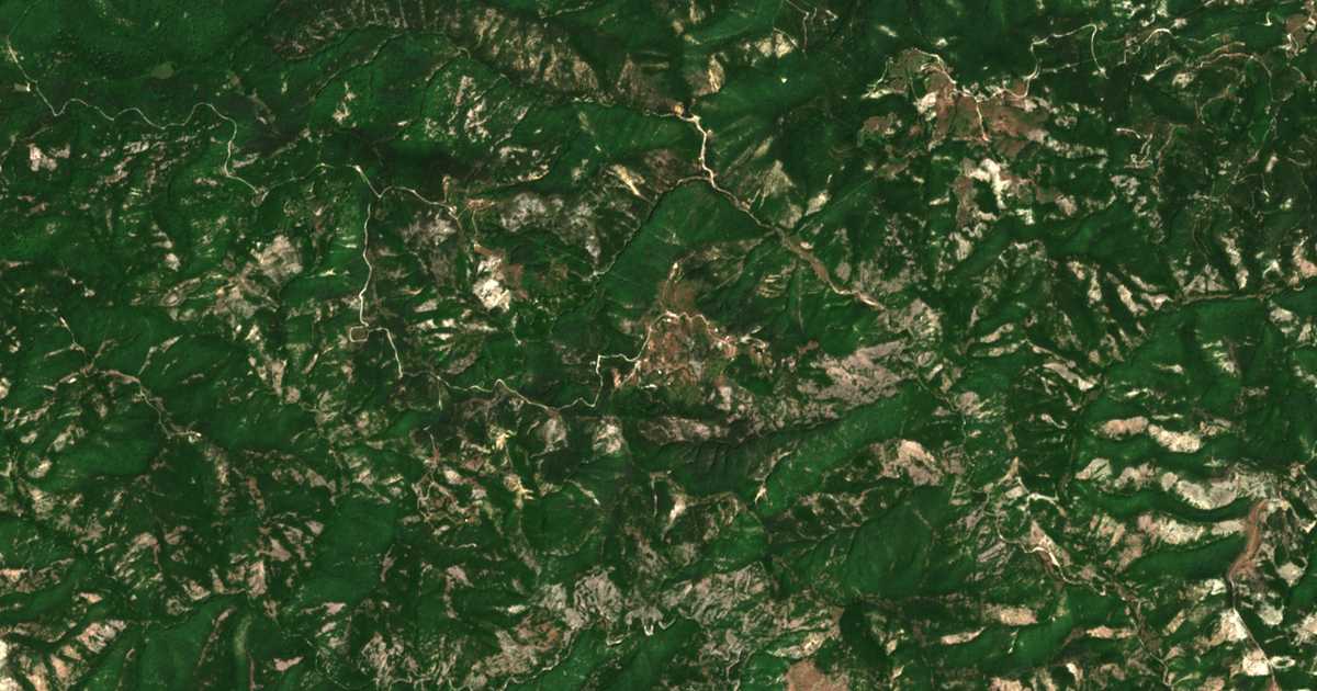 Сателитска карта на Tri mogili