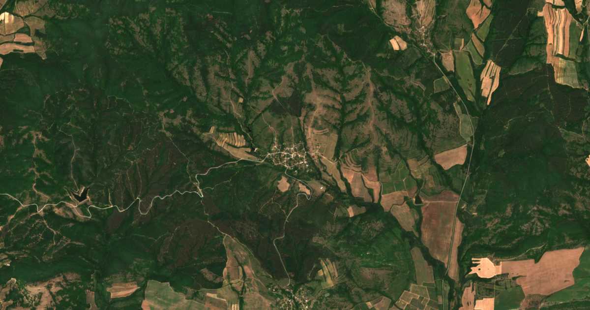 Сателитска карта на Čehlare