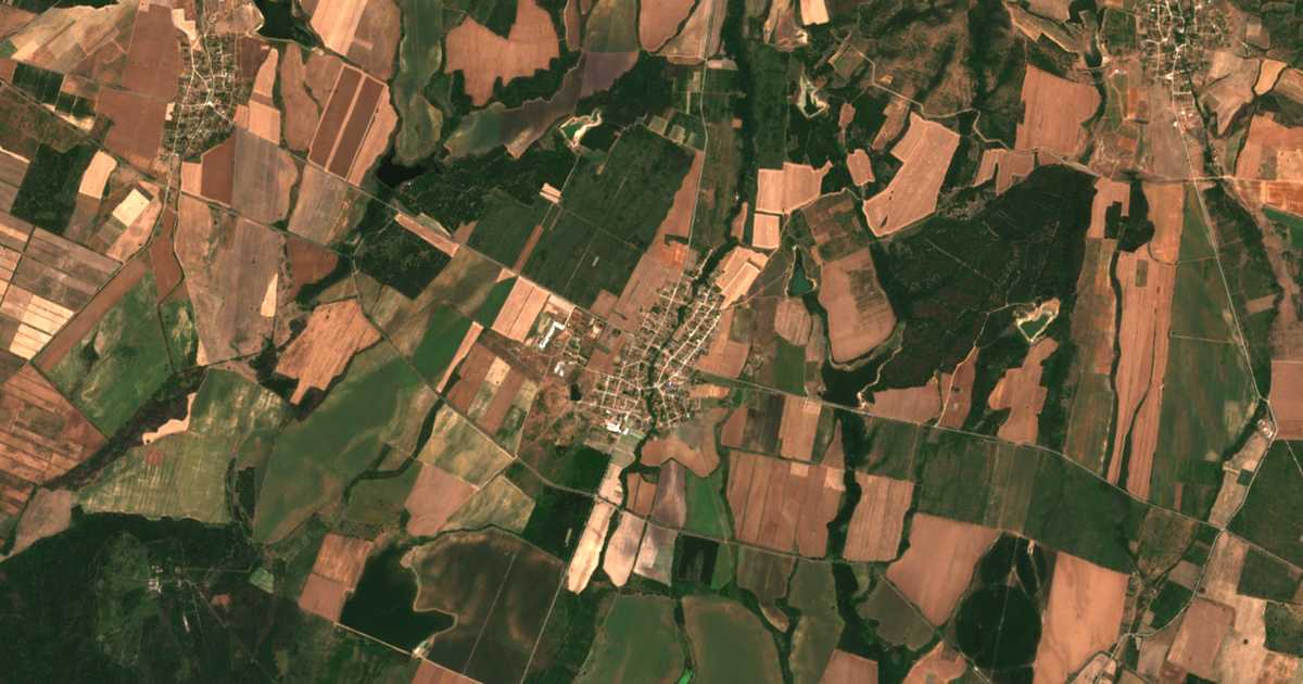 Сателитска карта на Strelci