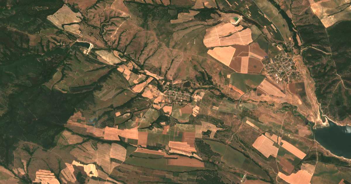 Сателитска карта на Malo Kruševo