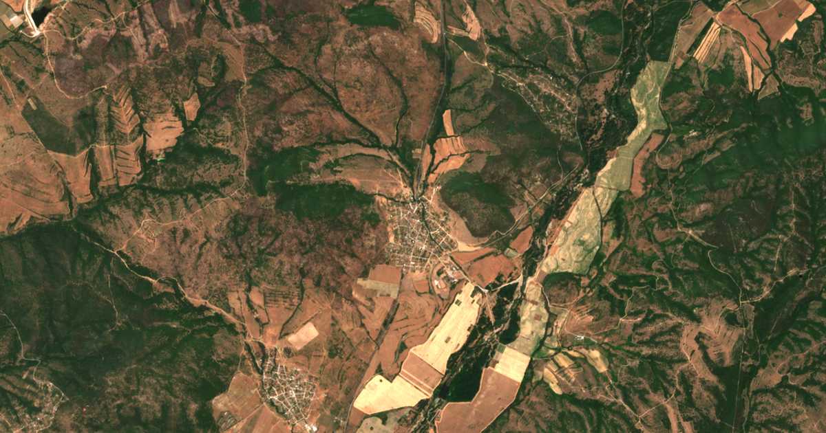 Сателитска карта на Pesnopoj