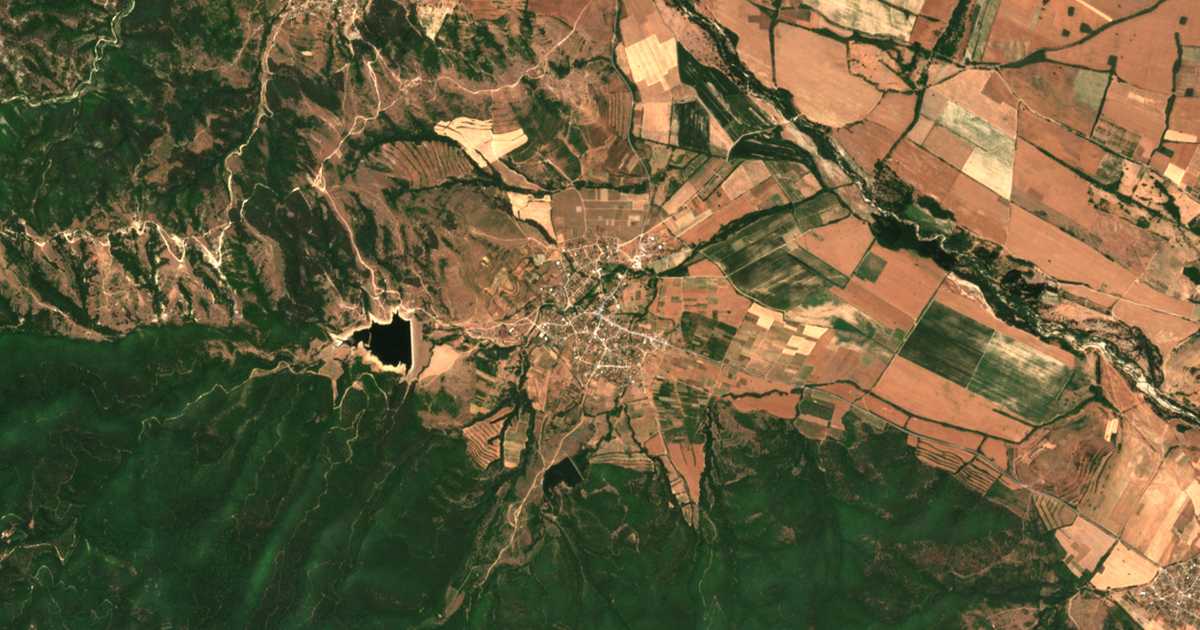 Сателитска карта на Kliment