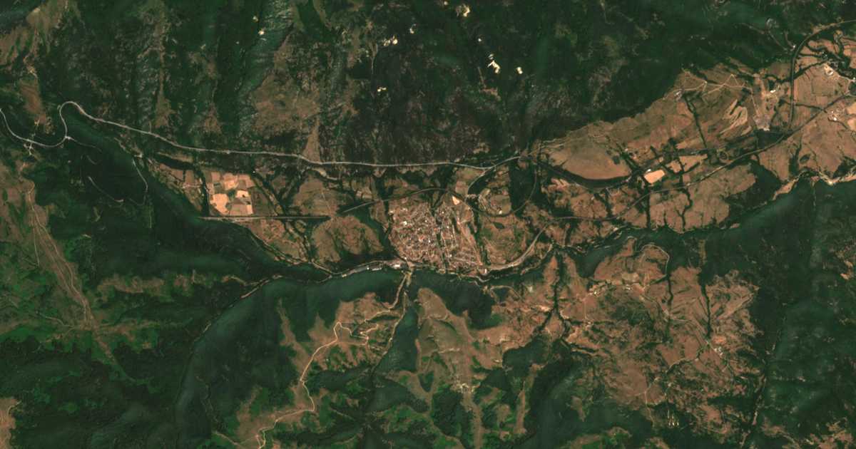 Сателитска карта на Klisura