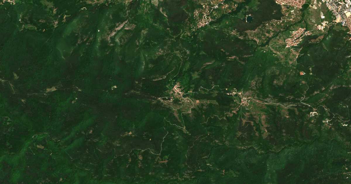 Сателитска карта на Javrovo