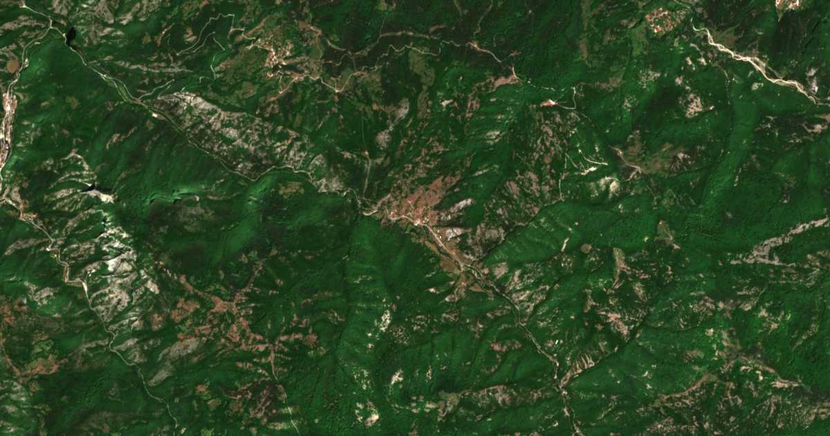 Сателитска карта на Belica
