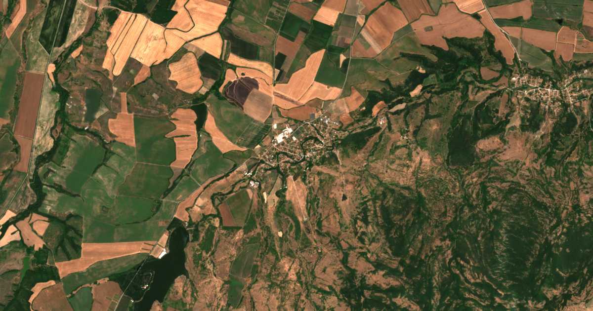 Сателитска карта на Brjagovo