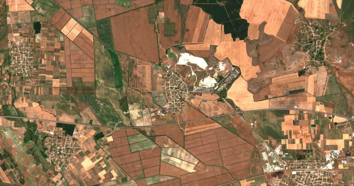 Сателитска карта на Šišmanci