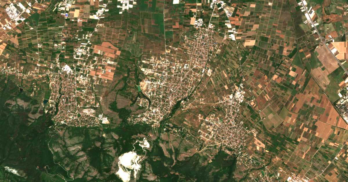 Сателитска карта на Belaštica