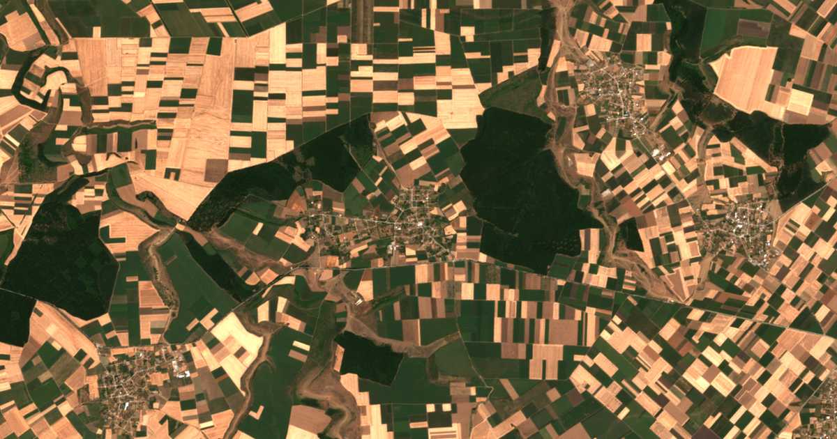 Сателитска карта на Duhovec