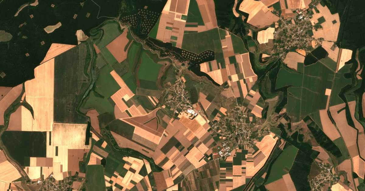 Сателитска карта на Staro Selište