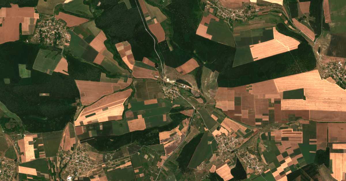 Сателитска карта на Manastirsko