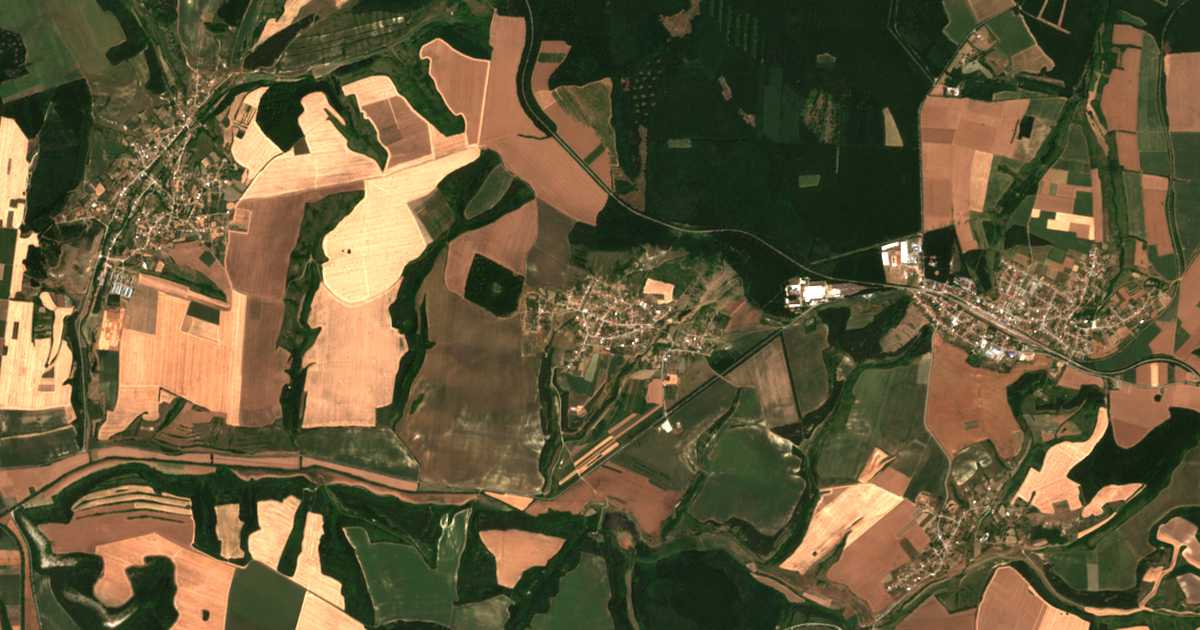 Сателитска карта на Željazkovec