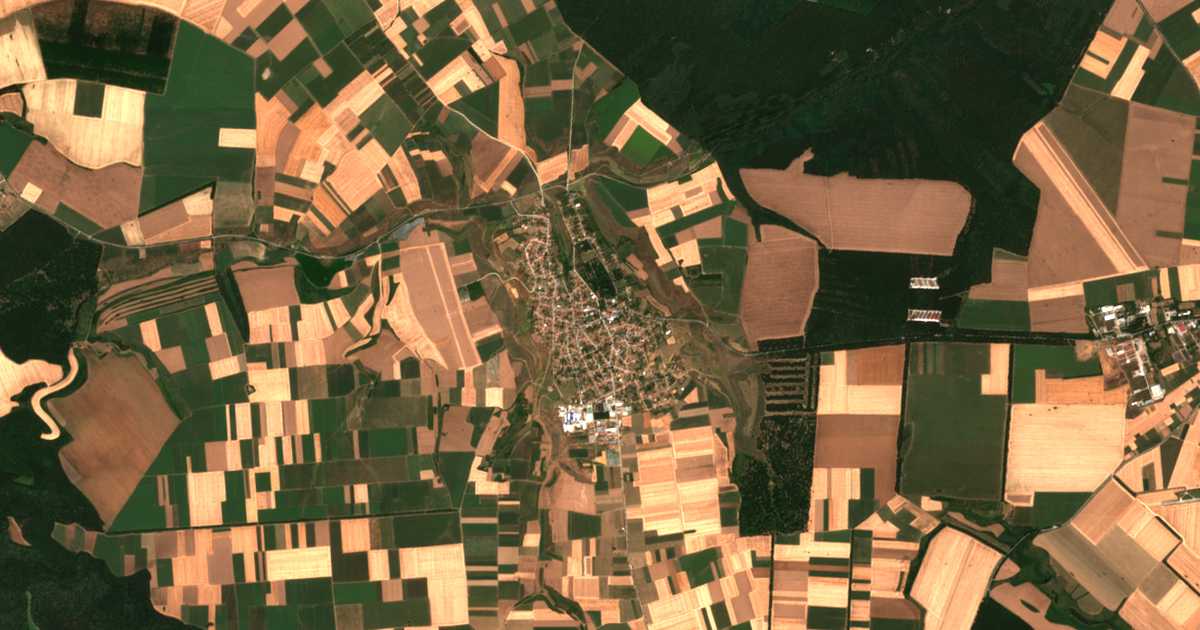 Сателитска карта на Brestovene