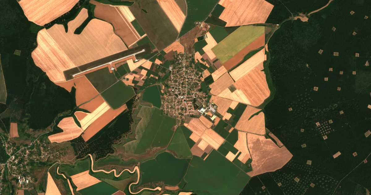 Сателитска карта на Ostrovo