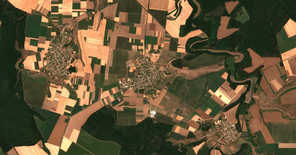 Сателитска карта на Veselec