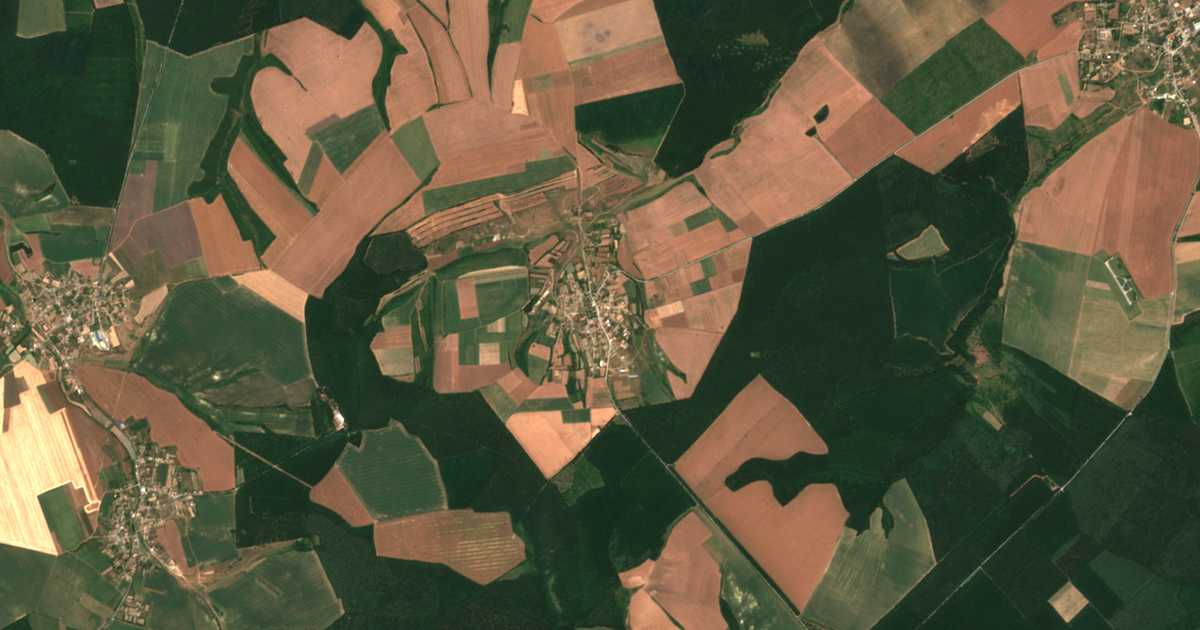Сателитска карта на Ružica
