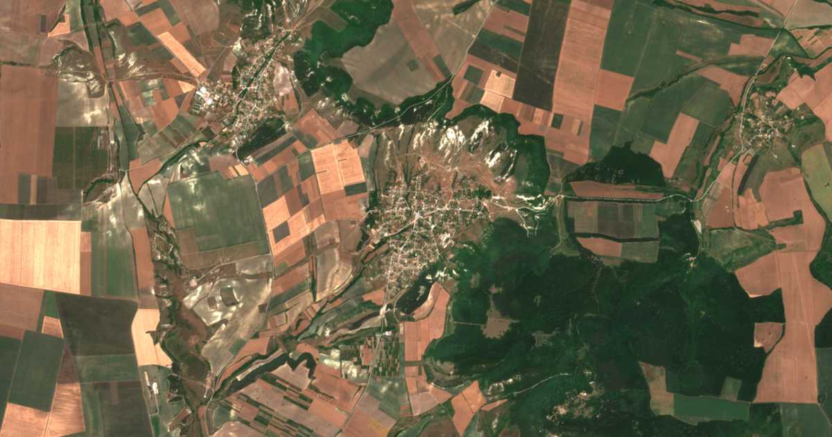 Сателитска карта на Pamukčii