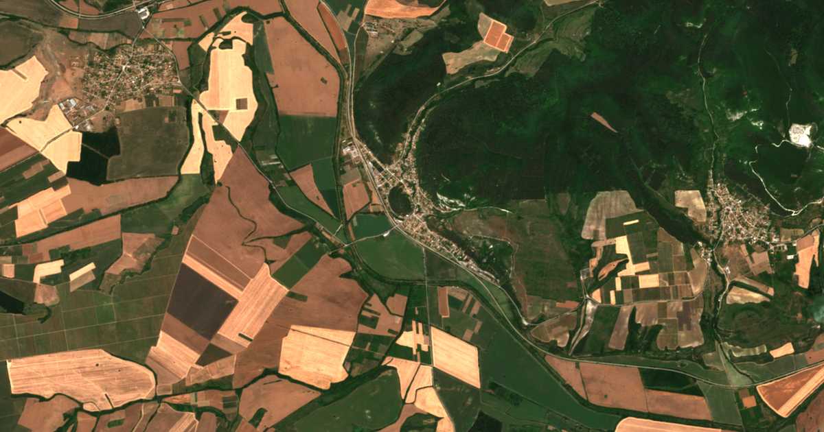 Сателитска карта на Kočovo