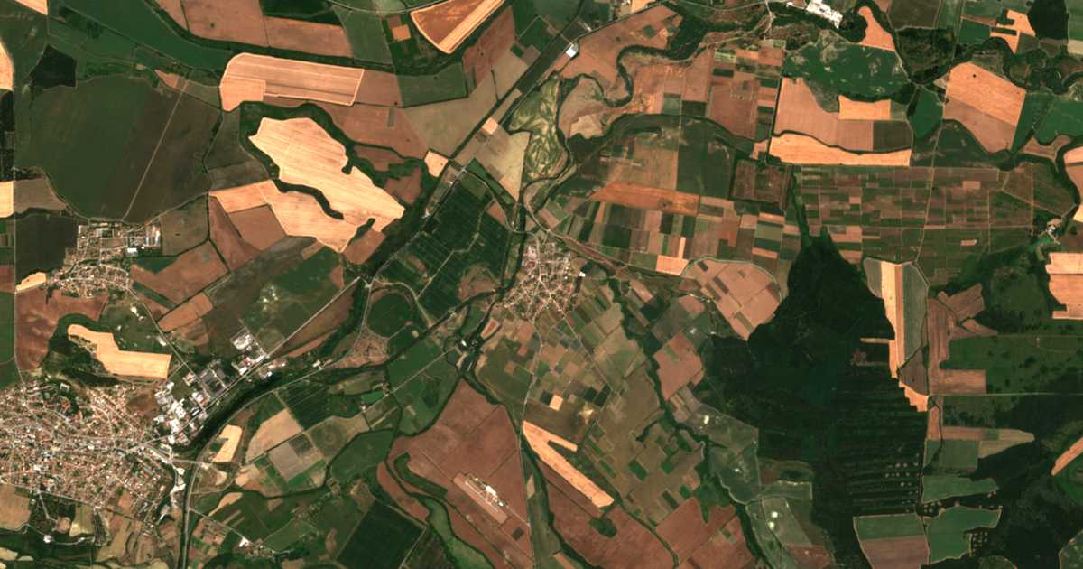 Сателитска карта на Milanovo