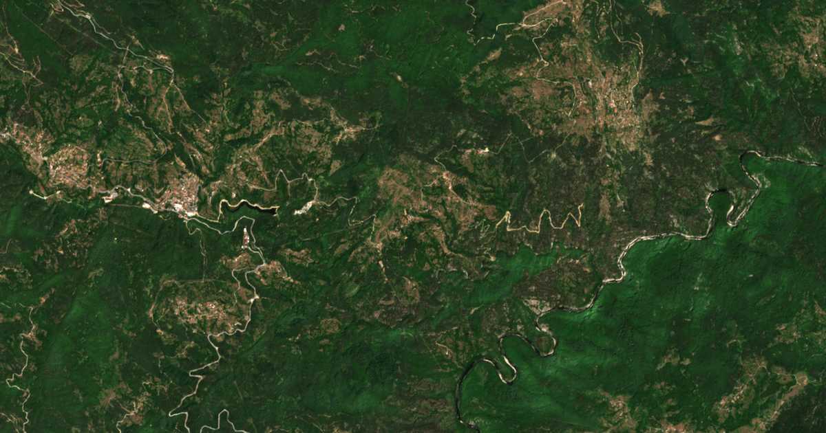 Сателитска карта на Višnevo