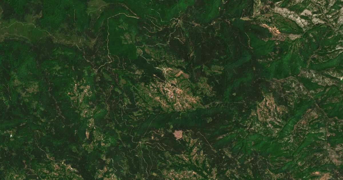 Сателитска карта на Zagražden