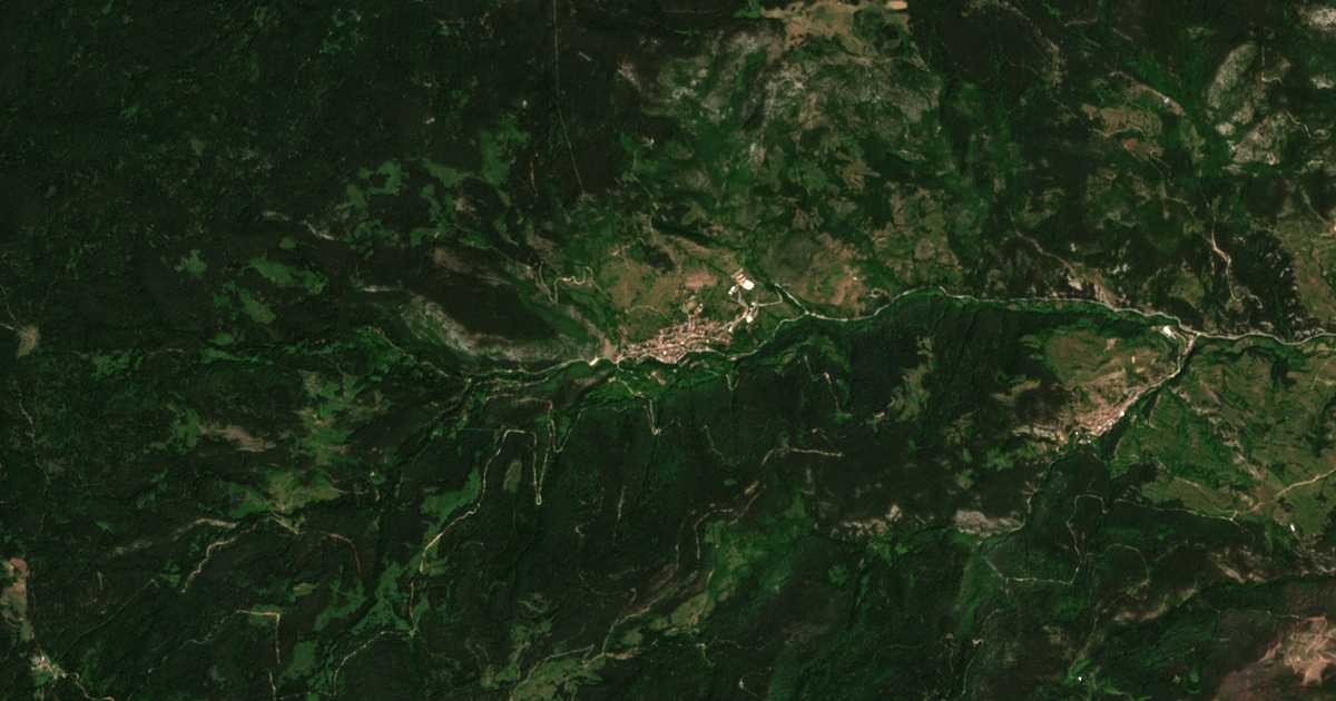 Сателитска карта на Орехово