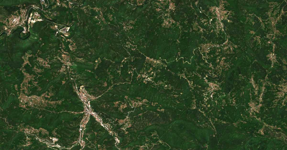 Сателитска карта на Mitovska