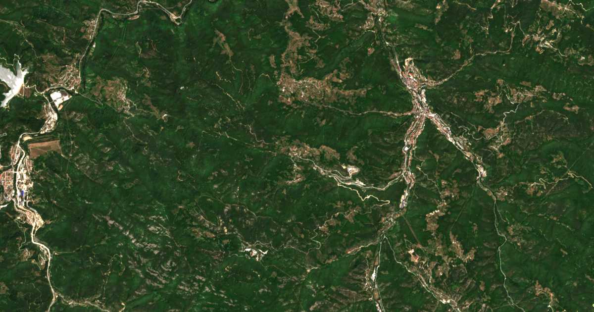 Сателитска карта на Šarenska