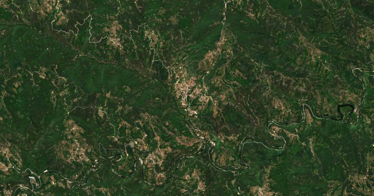 Сателитска карта на Vǎrbina
