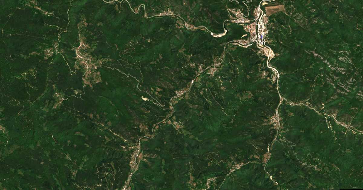 Сателитска карта на Bǎrčevo