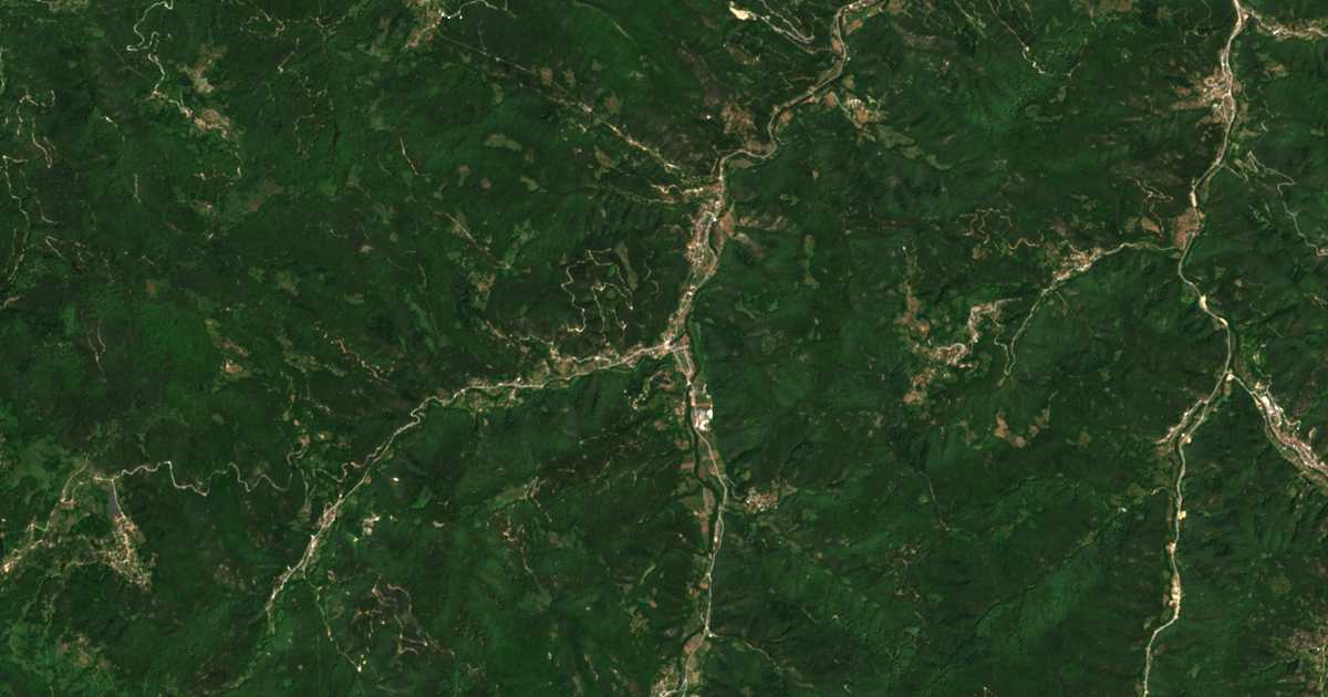 Сателитска карта на Elhovec