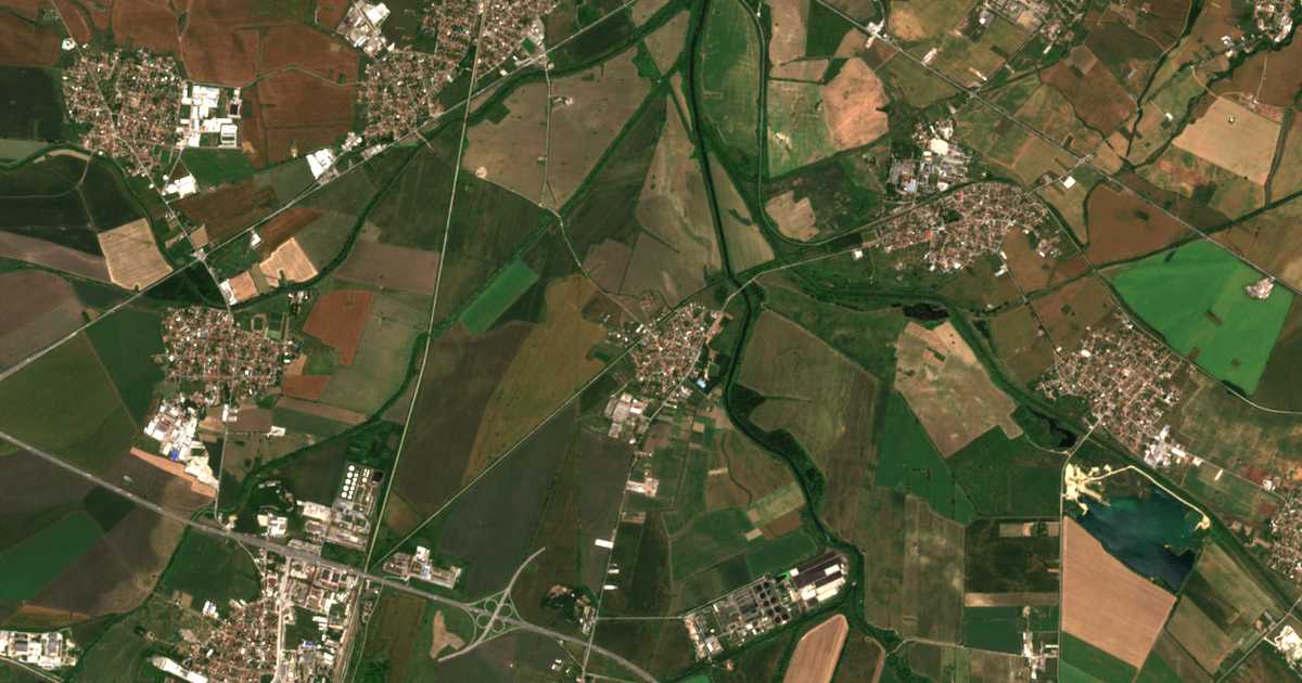 Сателитска карта на Kubratovo