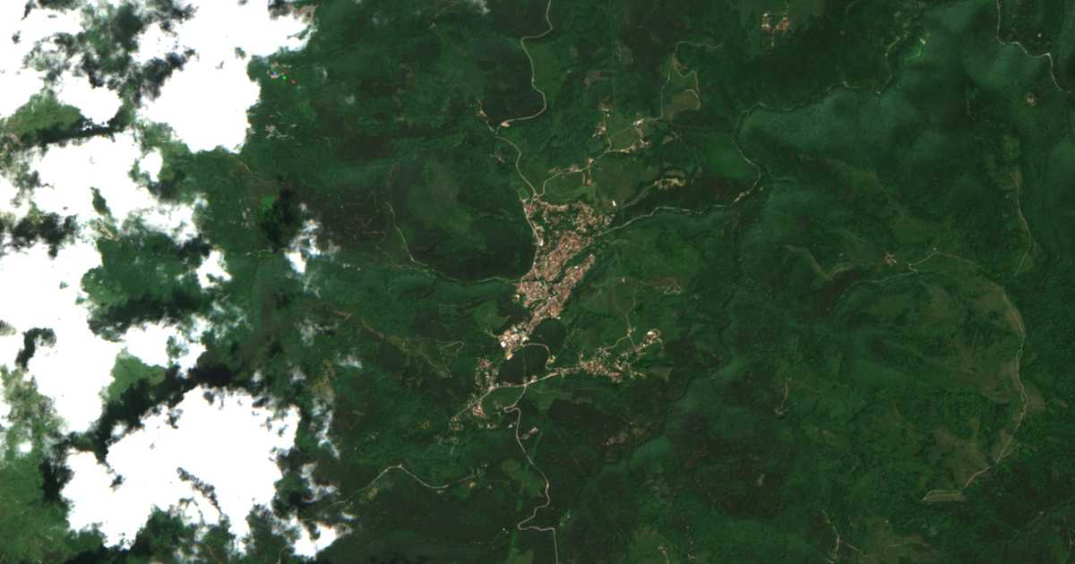 Сателитска карта на Železnica