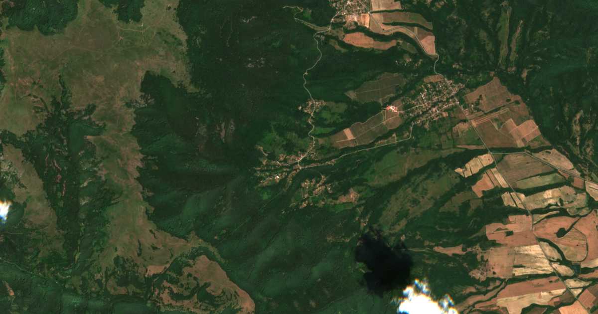 Сателитска карта на Kraevo