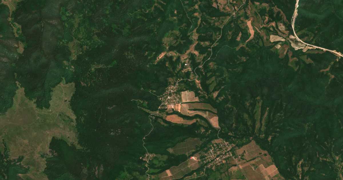 Сателитска карта на Raškovo